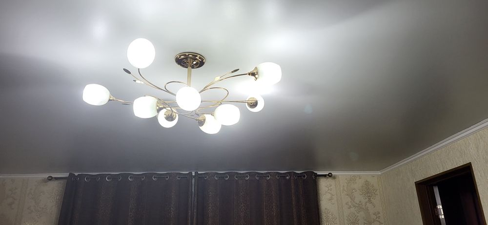 Люстра, 10 светильников