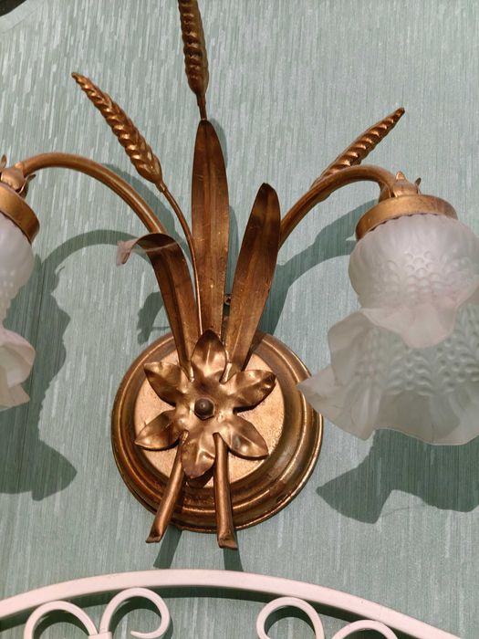 Ретро полилей и аплик ръчна изработка