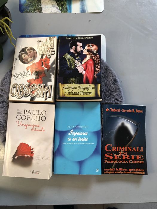 Stativ pentru brad si diverse carti