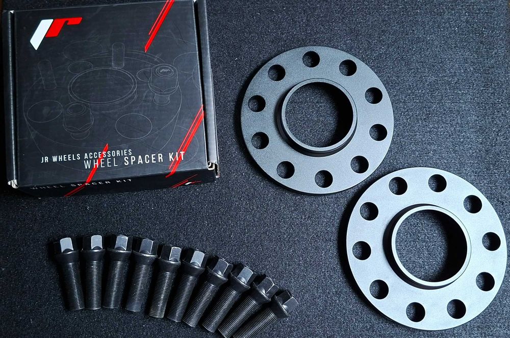 Distantiere JAPAN RACING 12mm BMW F 5x120 flanse + prezoane (NOI)