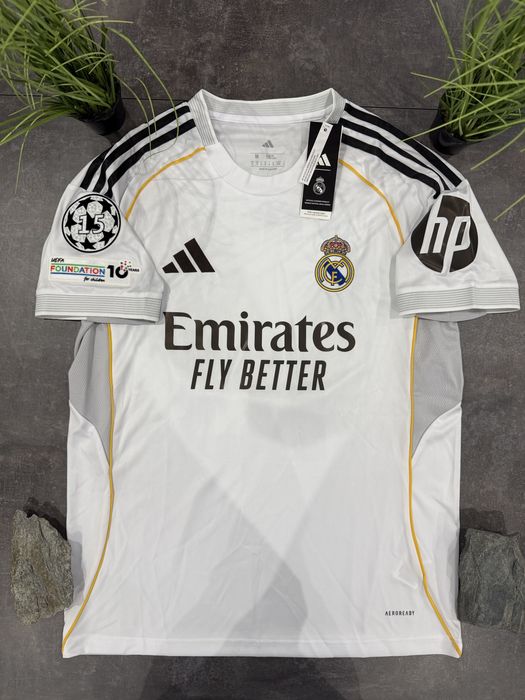 Tricou de fotbal Real Madrid adidas Home 25/26, Mbappe 10