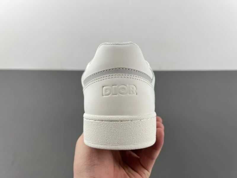 Dior B27 Low-Top White Calfskin