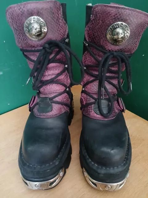 New Rock Reactor Boots