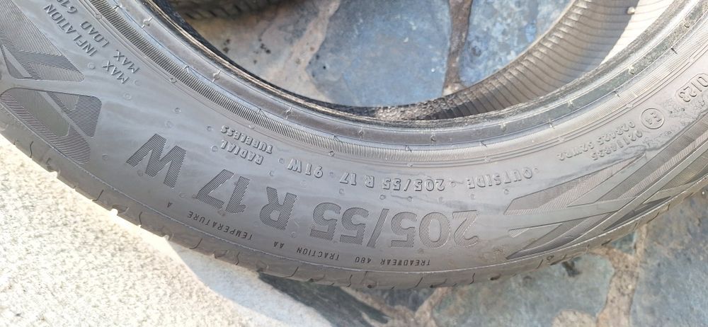 ДОТ 2023! 7mm! 205 55 17 Continental ecocontact 6
