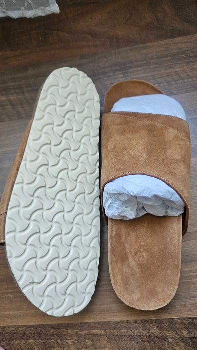 Papuci Ombre piele, noi