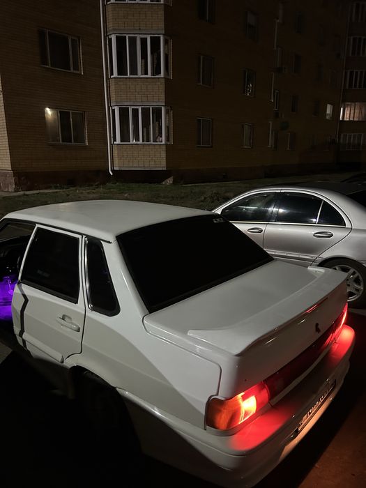 Ваз 2115 на активнном ходу