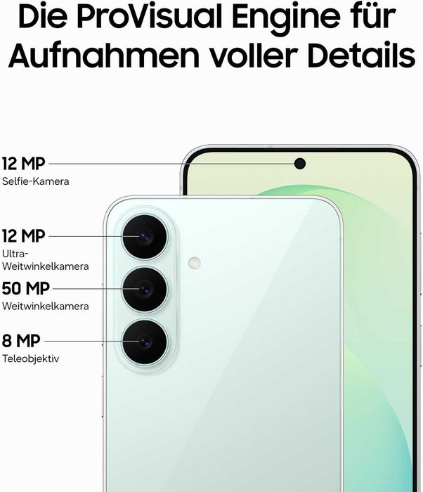 Samsung Galaxy S26 FE S741 5G Dual Sim 8GB RAM 128GB - Blueberry, Graphite, Pistachio Нов! 2г Гаранция!