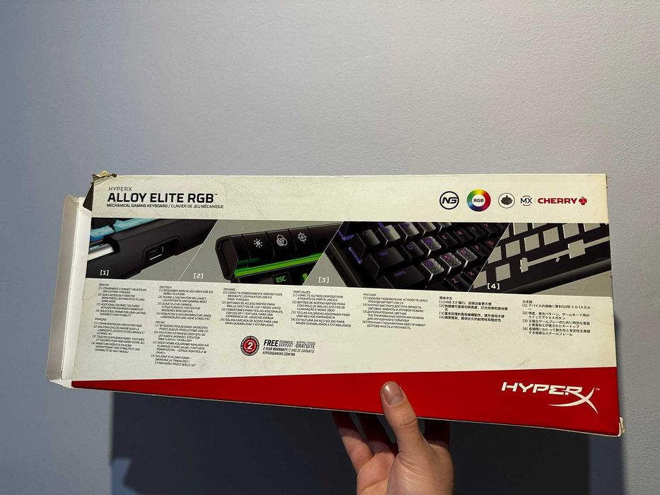 Tastatura HyperX Alloy Elite RGB Cherry MX Brown
