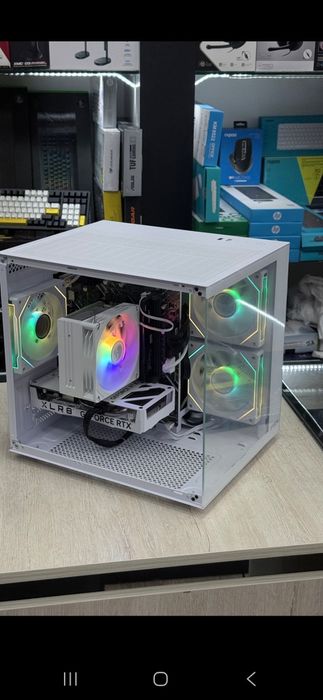 Gaming White kompyuter / i5 14400f / 16gb / 256gb / 1tb / rtx 4060