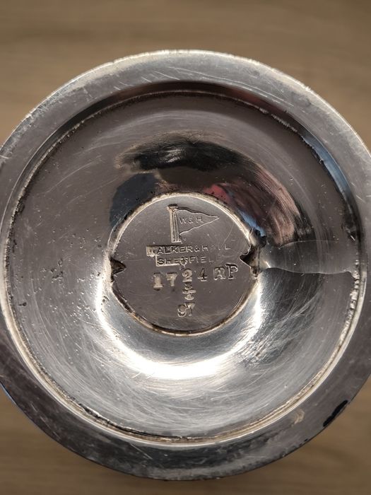 Античен посребрен бокал (трофей) – 1923 г.