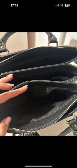 Geanta US Polo, nepurtata, cu bonul inclus in poze