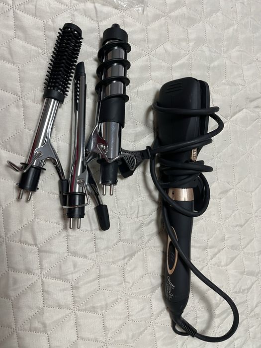 Преса за коса с приставки