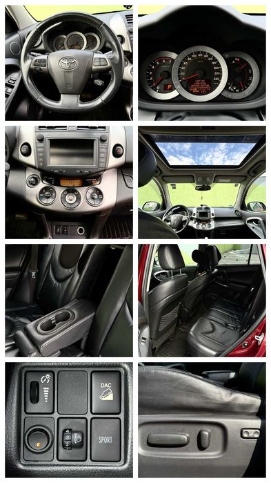 Toyota RAV4 2.2 D-CAT 4x4 Automat | Executive | Piele | Trapă | Istoric complet