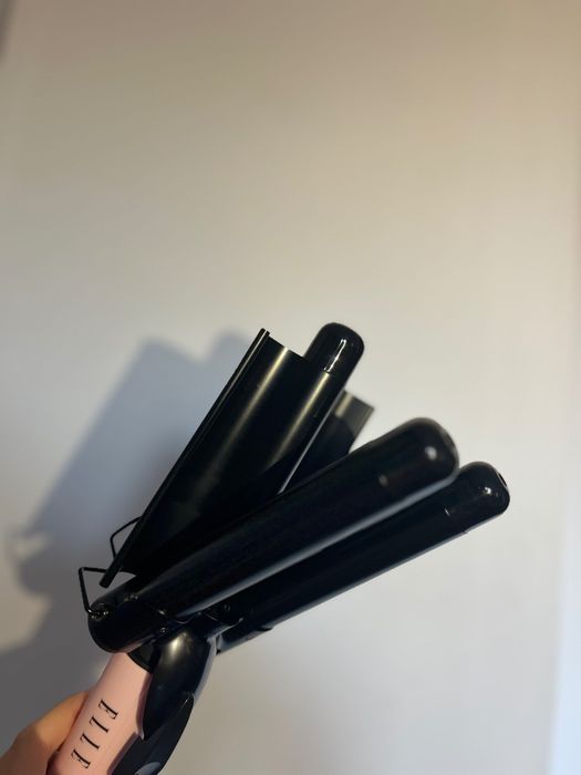 Placă de păr Triple Wave Curler