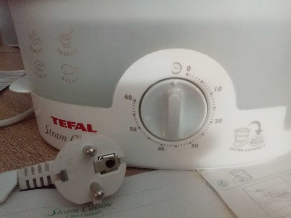 Aparat de gatit cu abur TEFAL STEAM CUISINE. NOU