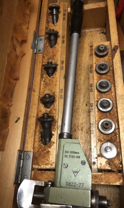 Trusa alezaj 50-160 ceas comparator strung CNC auto alezaje