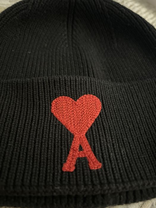 AMI Paris Ami de Coeur Beanie