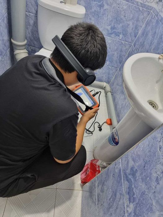 Тепловизор. Утечка Теплый Пол, акустика совук сув