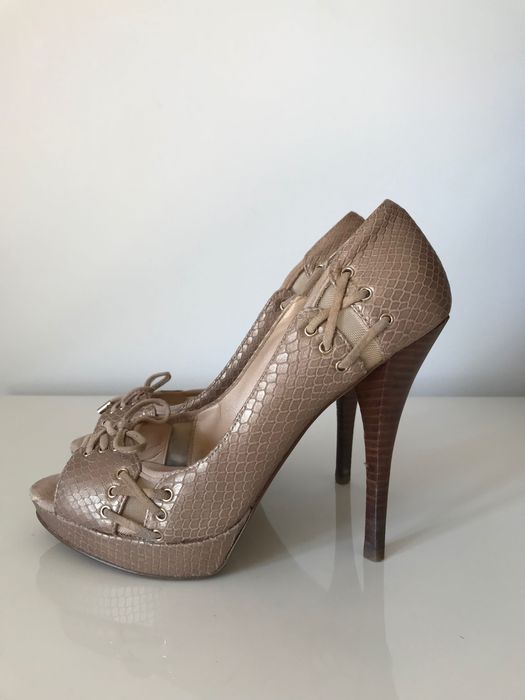 Pantofi cu toc, Guess, piele naturala, marimea 37