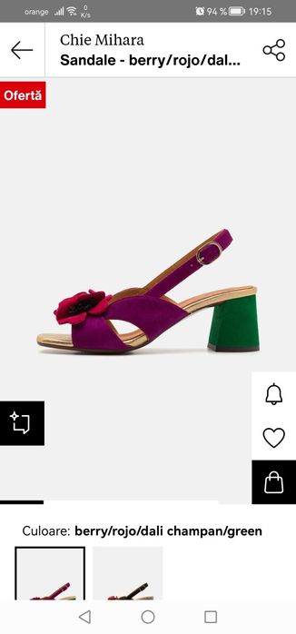 Sandale Chie Mihara mărimea 36.5 - NOI