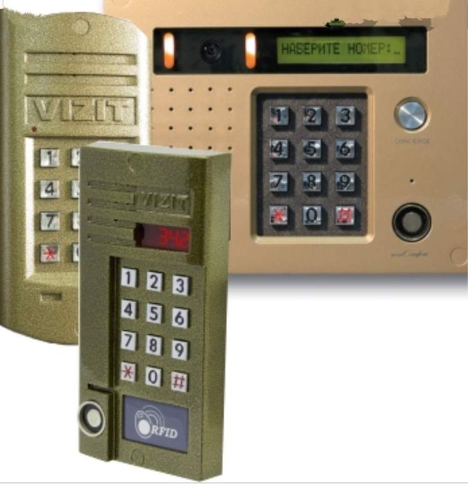 Ремонт домофона.Кодовые цифровыее панели.
