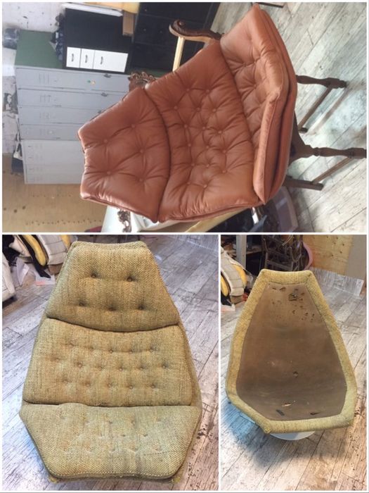 Перетяжка и реставрация мягкой мебели Диваны / кресла / стулья