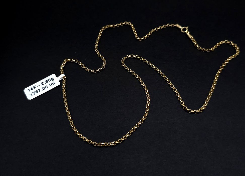 Bijuteria Royal lant din aur 14k 2.95 gr