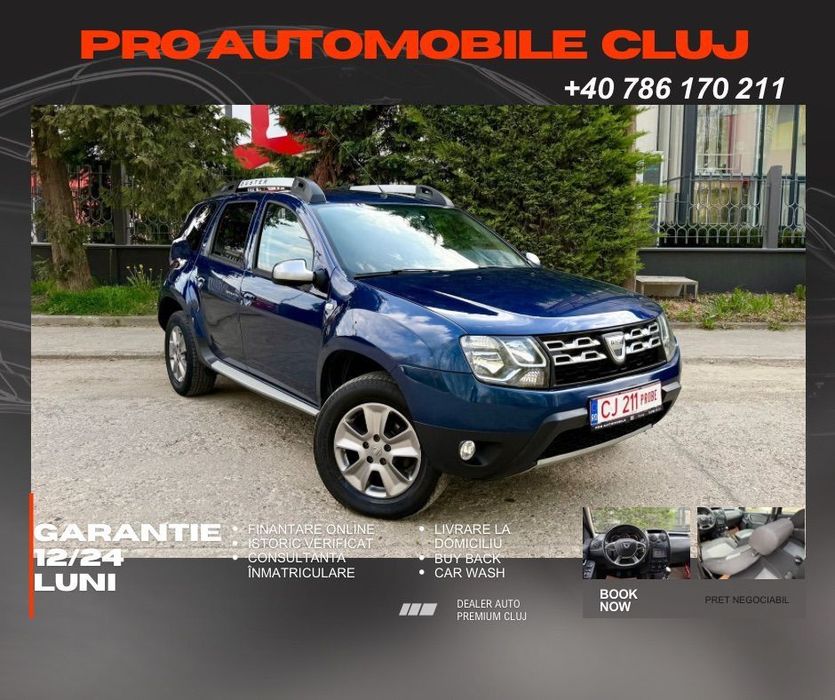 Dacia Duster #Rate#Garantie#Numere Rosii#Transport Gratuit#Buy Back#