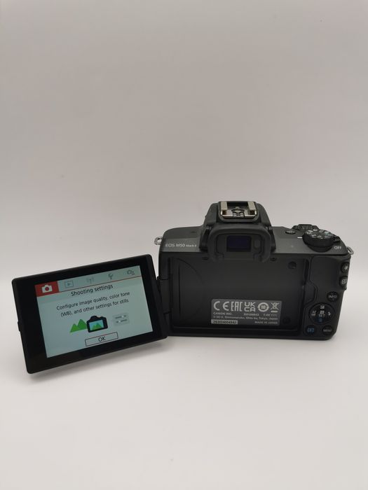 Kit canon M50 Mark ii + obiectiv 15-45mm