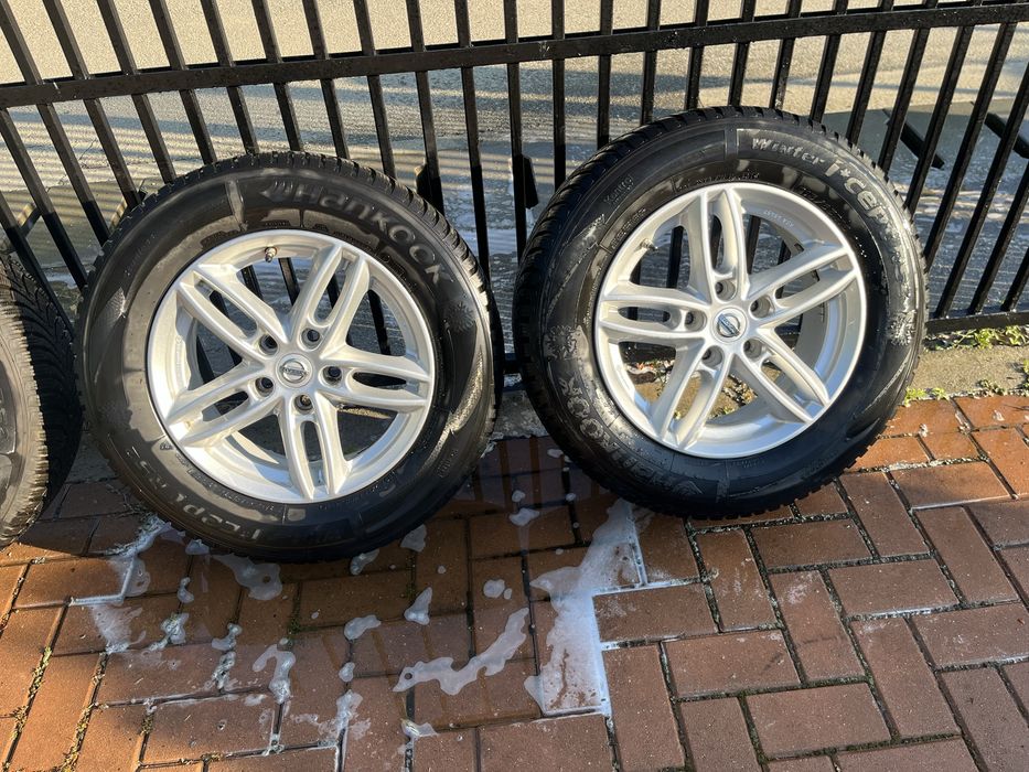 Jante 5x114,3 R16,Pret in Euro , Nissan Qasqai/Renault Megane/Dacia Duster Anvelope 215/65/16 Hankook M+S ,Senzori presiune Inclusi