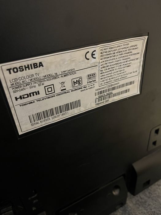 Telefunken 39 Toshiba 32