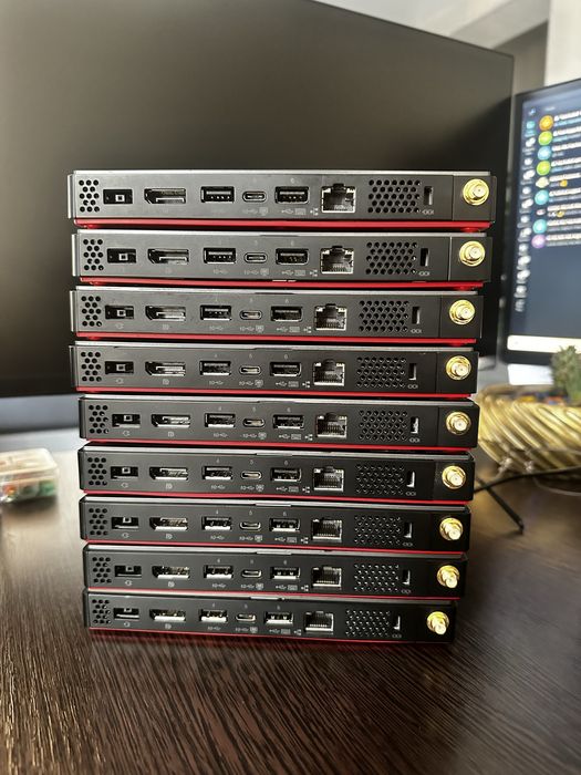 Mini pc Lenovo   Ryzen 5 Pro 3500U  8gb 128ssd лучше чем i5 10TH GEN
