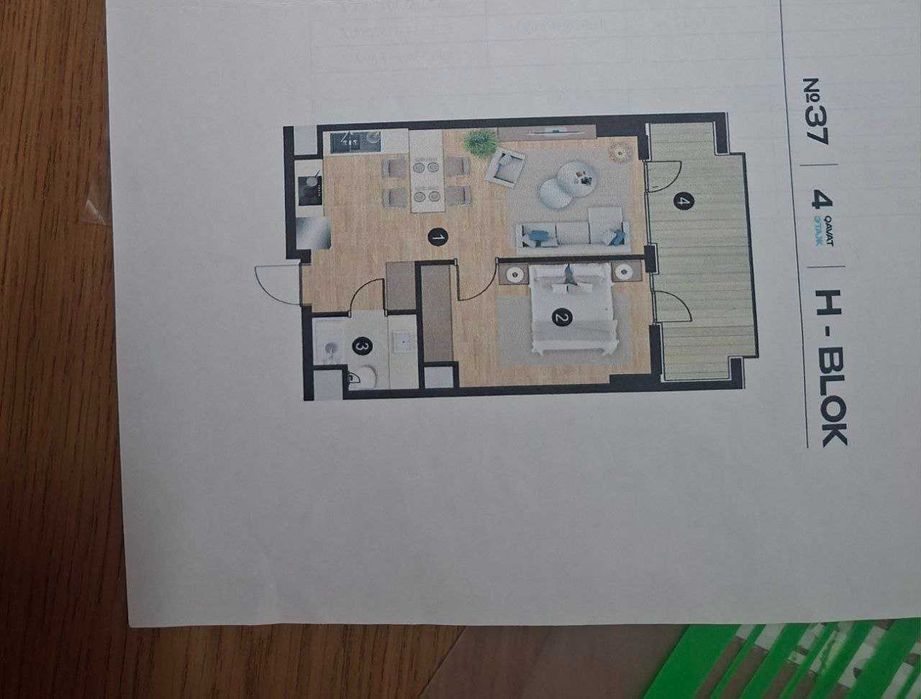 ;Новостройка‼️2ком квартира 51м2 6/15 коробка бизнес класса Аэропорт