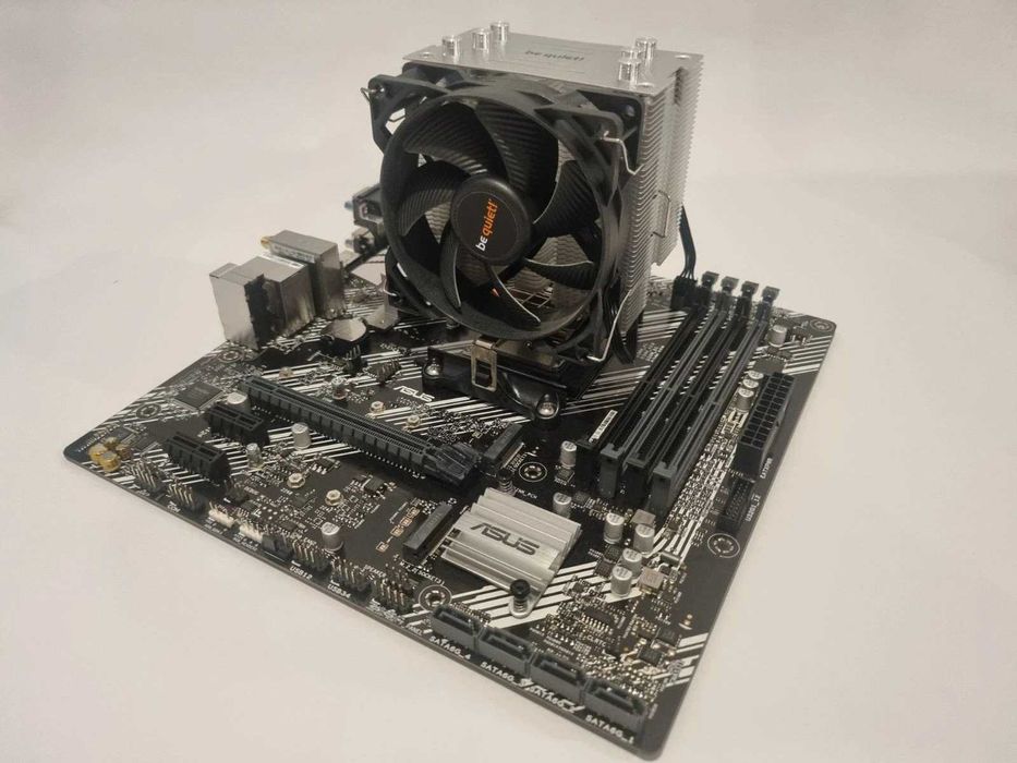 ASUS PRIME B550M-A WIFI + RYZEN 5 5600X 6-Core (4.6 GHz) AM4