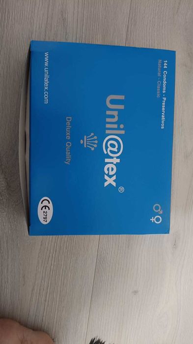 Prezervative profesionale, Unilatex Natural, 144 buc