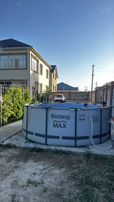 Бассейн Bestway steel pro Max