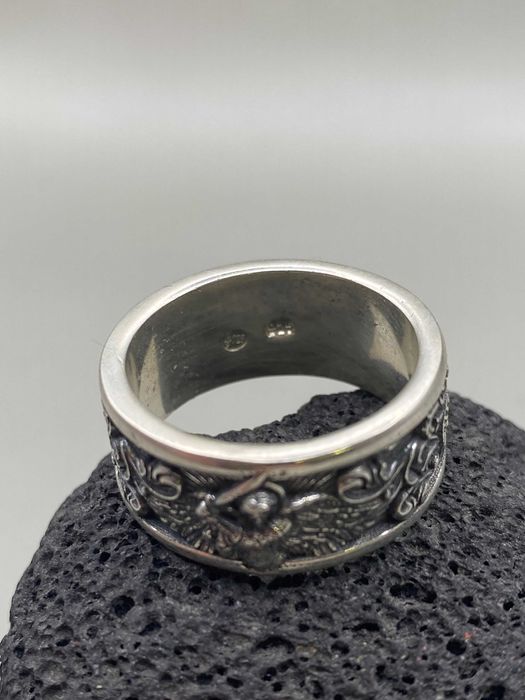 Сребърен пръстен халка