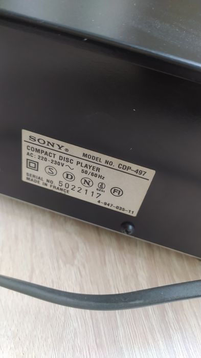 Сд плеър сони p497