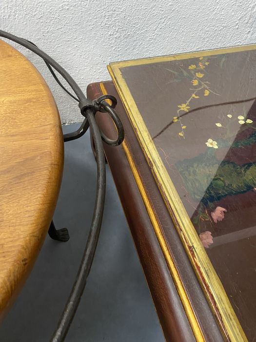 Китайска  холна маса изрисувана ръчно