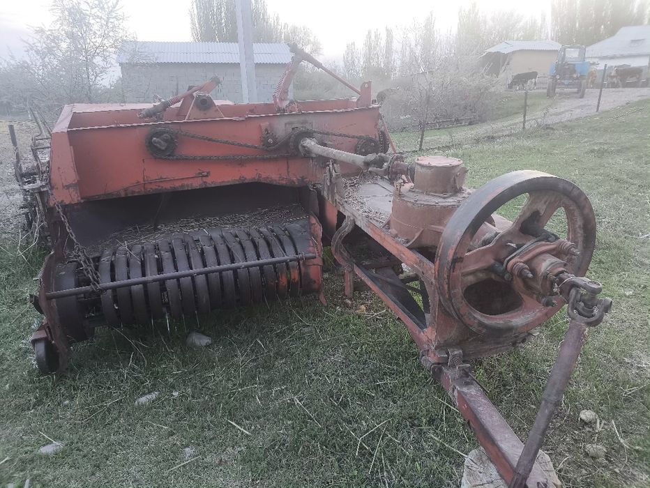 МТЗ 80 прес и жатка