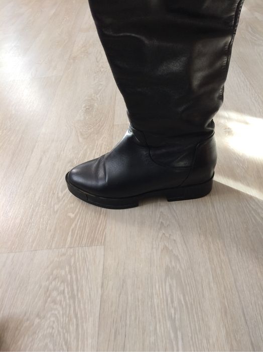 Сапоги кожаные натуральные