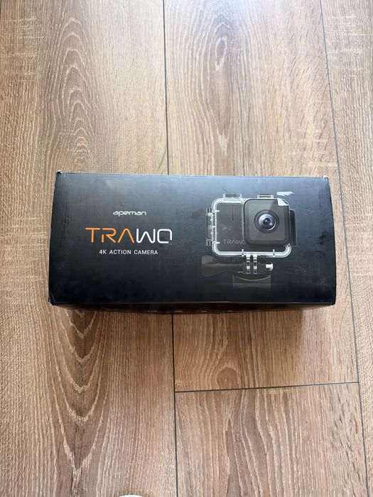 Apeman TRAWO A100 4K Action Camera – NEW / Complete Set