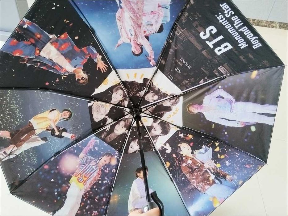 Зонты с принтом BTS.