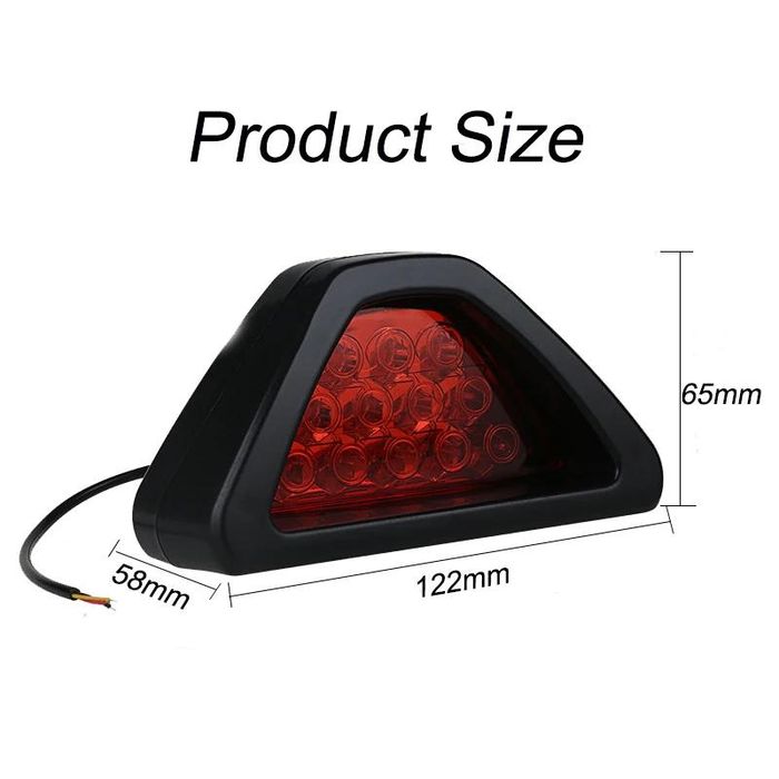 Трети стоп №4029 Триъгълник LED 12V 7W