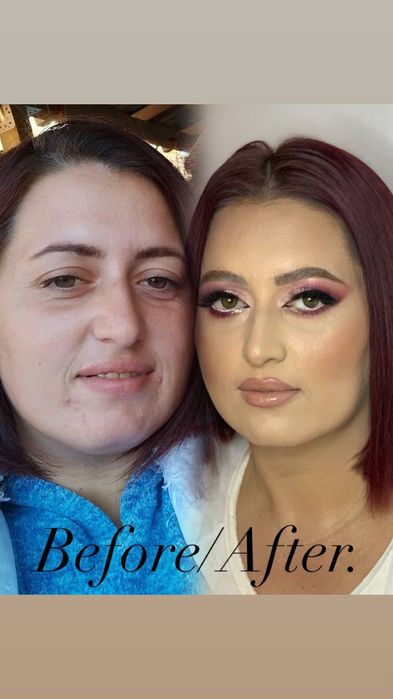 Machiaj profesional 170 lei.