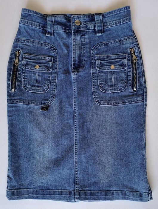 Fuste denim, perfecte pentru festivalurile de vară-Transport gratuit!!