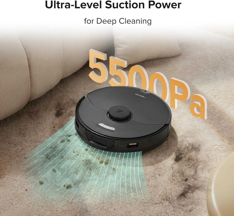 Roborock S7 MaxV Ultra Прахосмукачка робот със станция за почистване