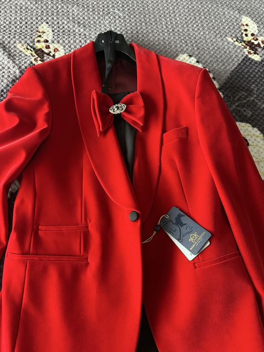 Costum Marco Lorenzo Red Velvet