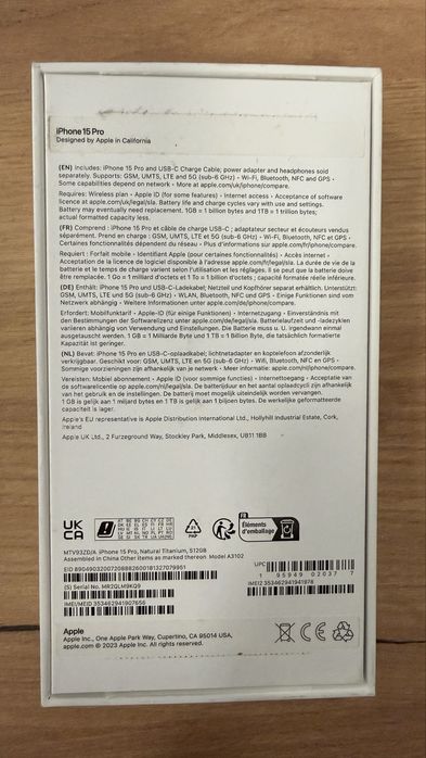 Iphone 15 pro 512 gb