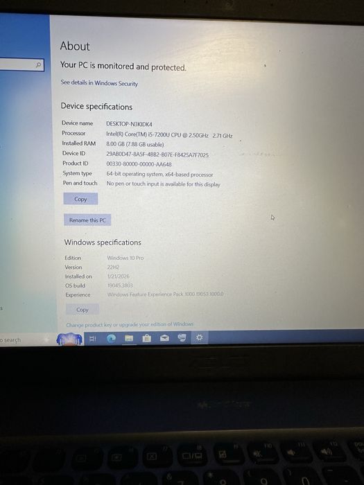 Asus sonic master i5 gen 7 1TB HDD